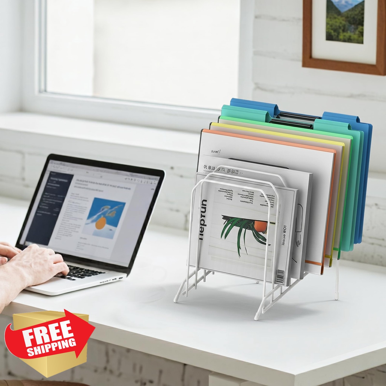 MINDEPOT 2 White Incline Sorter