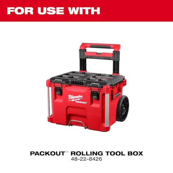 Milwaukee Tool 48-22-8027 Low-Profile Handle For Packout Rolling Tool Box