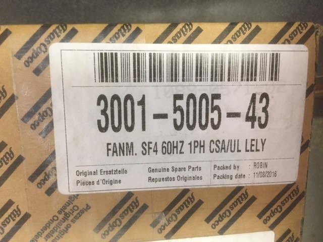ATLAS COPCO 3001-5005-43 / 3001500543 (NEW)