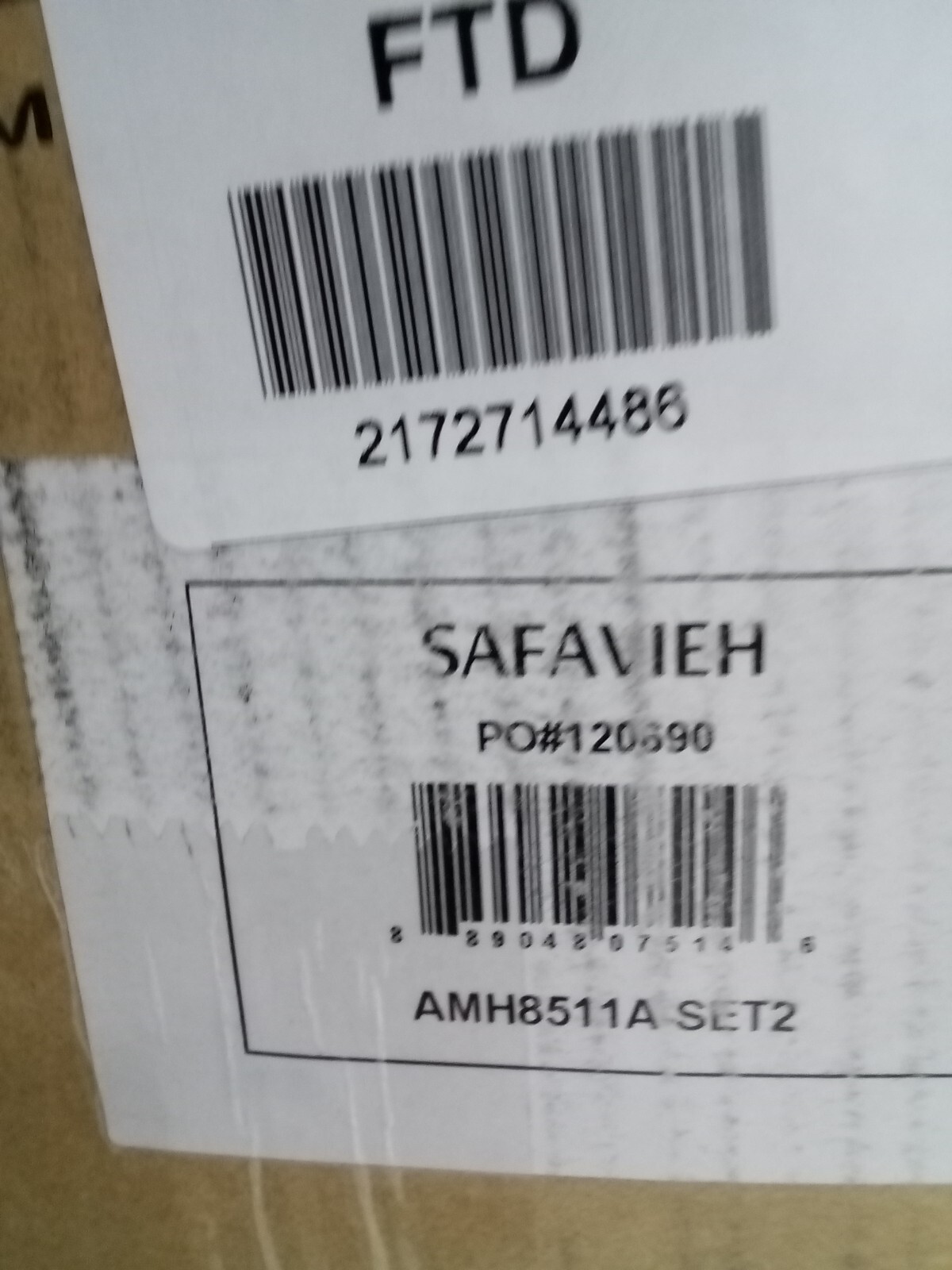 Safavieh Burris Side Chair, Reduced Price 2172714486 AMH8511A-SET2