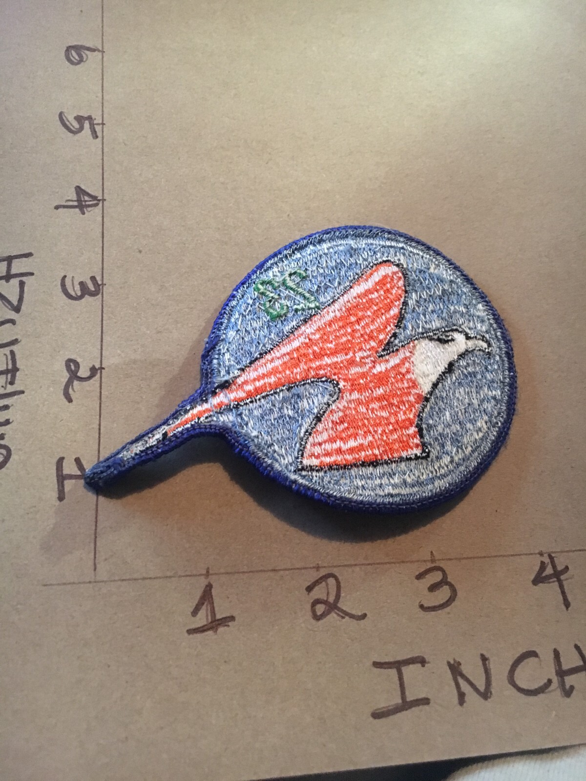 Air Force 23rd Squadron patch 4/22/25 theater made