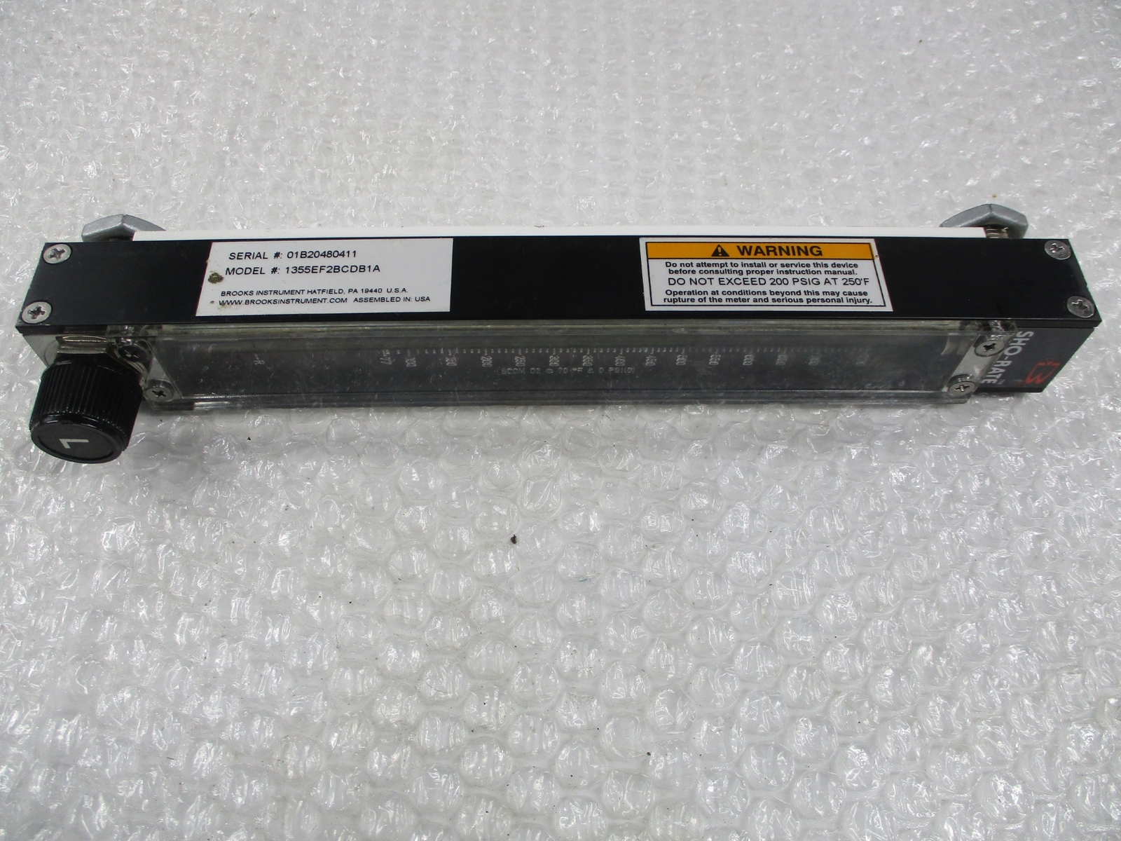 BROOKS 1355EF2BCDB1A FLOWMETER NSNP