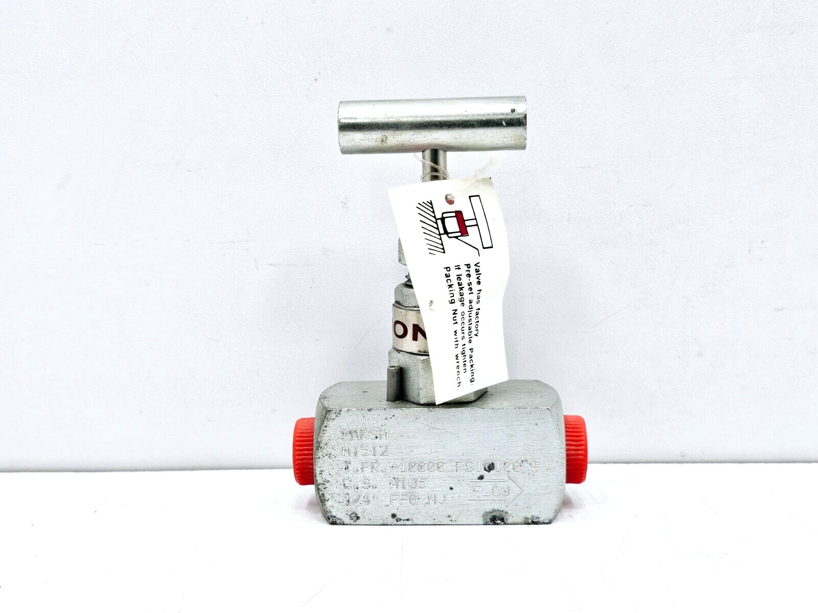 N1512 MARSH NEEDLE VALVE 10000 PSI