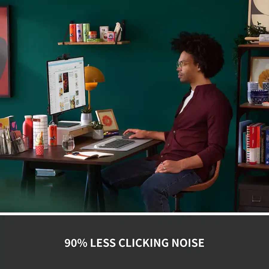 Logitech - Signature M550 L Full Size Wireless Bluetooth Optical