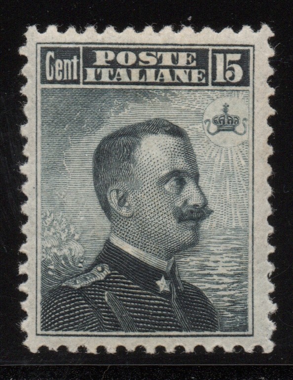 KINGDOM OF ITALY MICHETTI 1906 MNH CERT DIENA