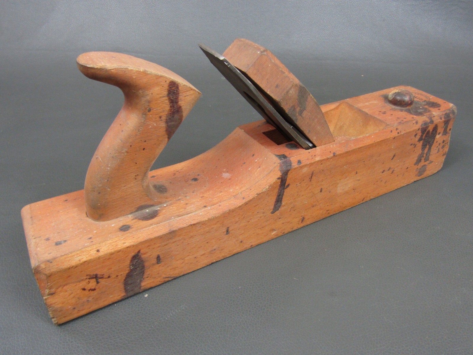 Wooden 14" technical razee jack plane vintage old tool by Emir