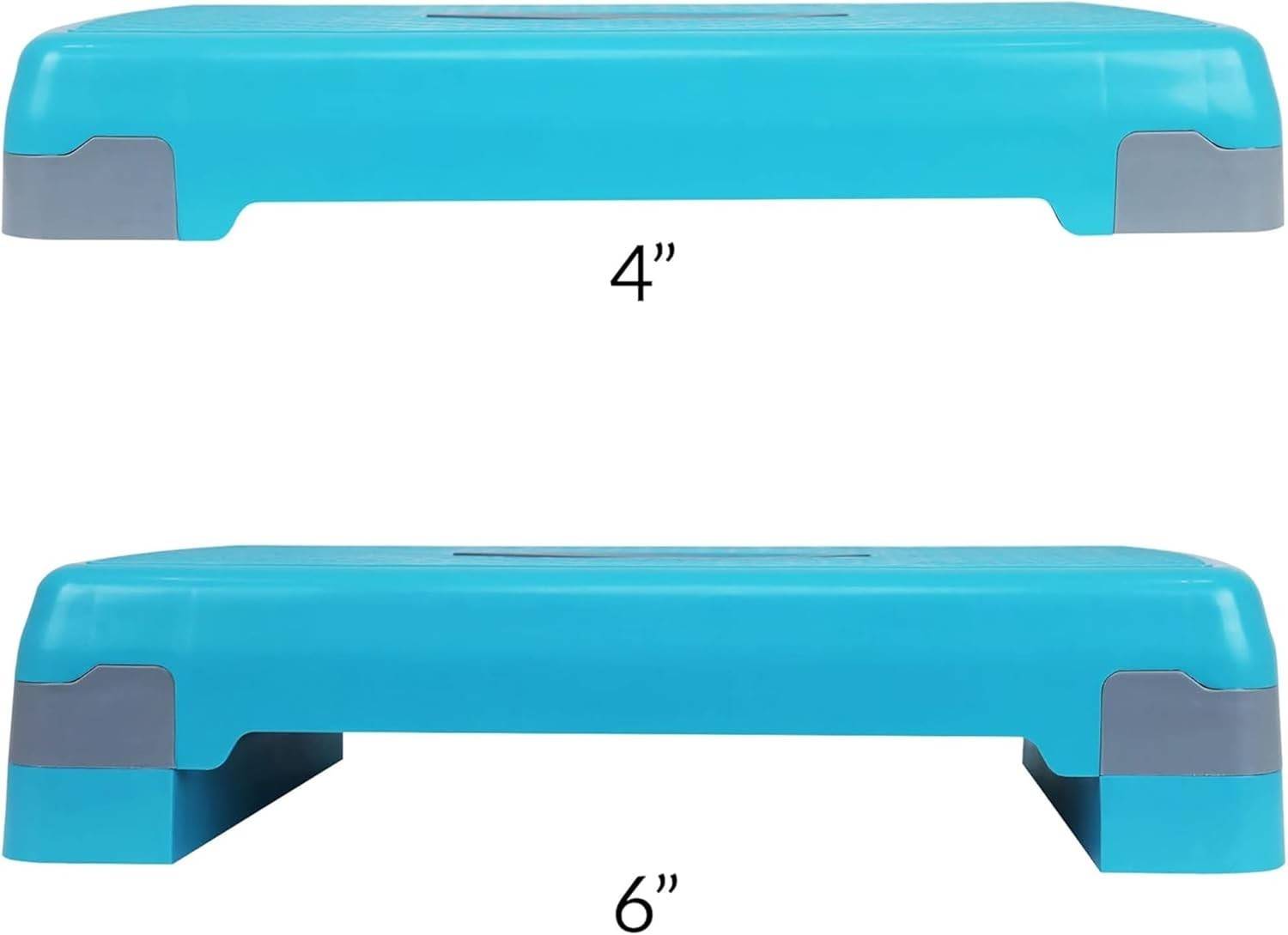 Adjustable Aerobic Stepper Platform Trainer, 27-Inch