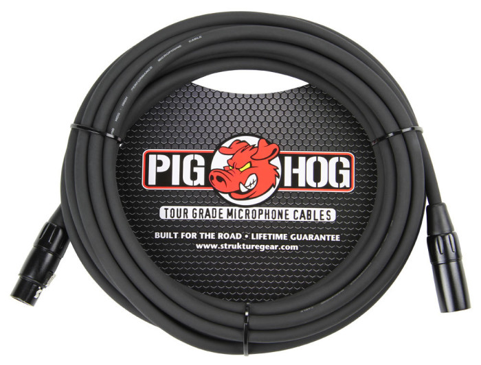 Open box - Pig Hog PHM25 | 25ft XLR to XLR Cable, 8mm Premium Wire
