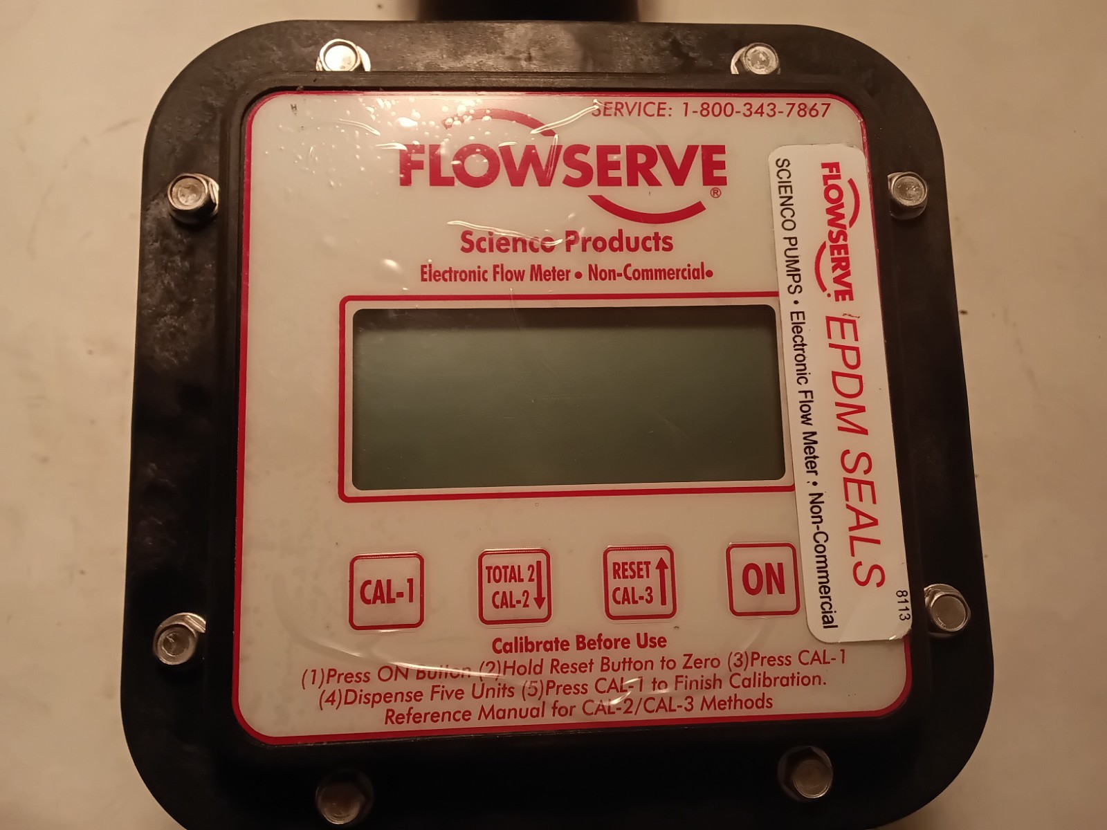 Flowserve Scienco Fixed Mount Electronic Flow Meter (K13D)