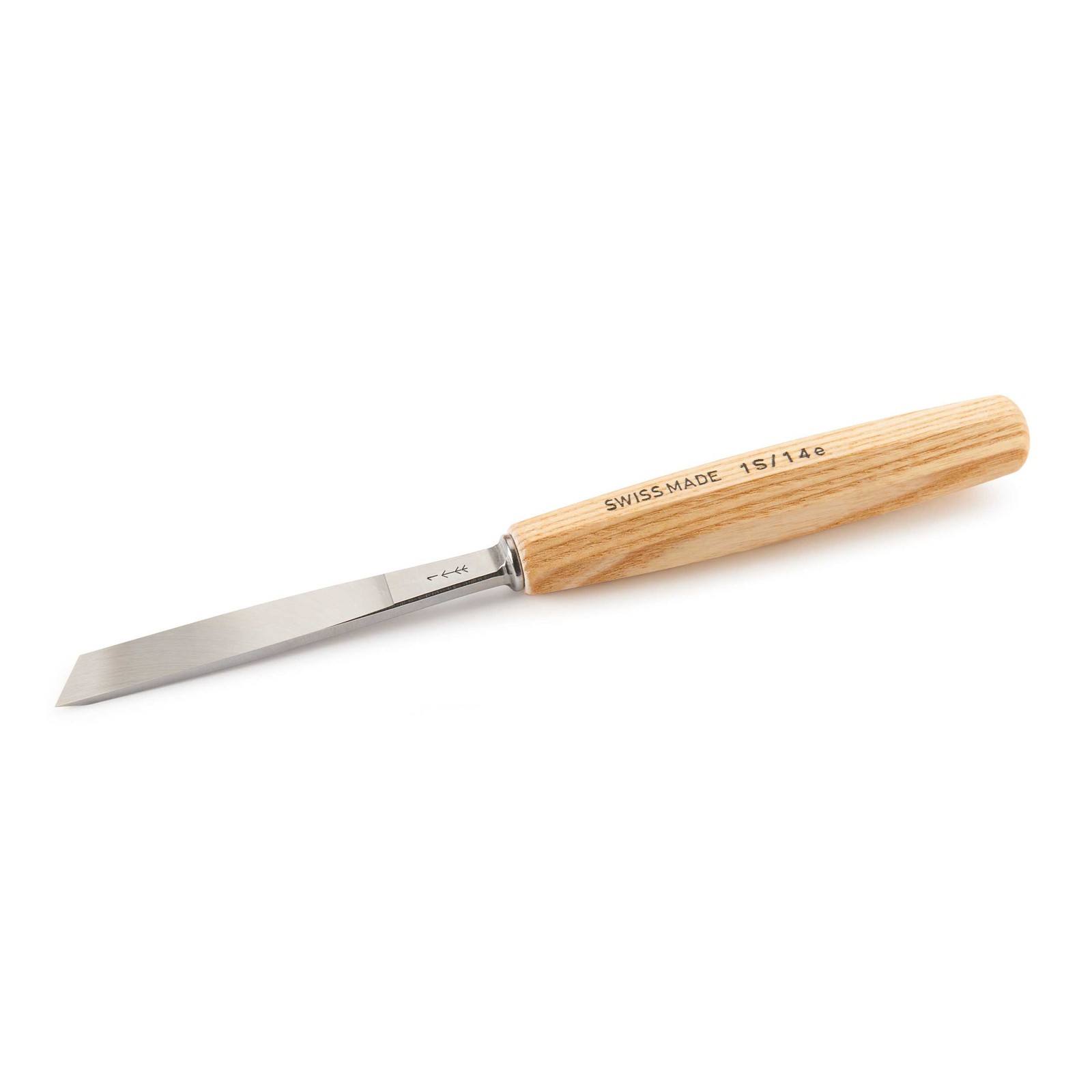 PFEIL "Swiss Made" 14mm # 1 Sweep Skew Cut Chisel - Single Bevel