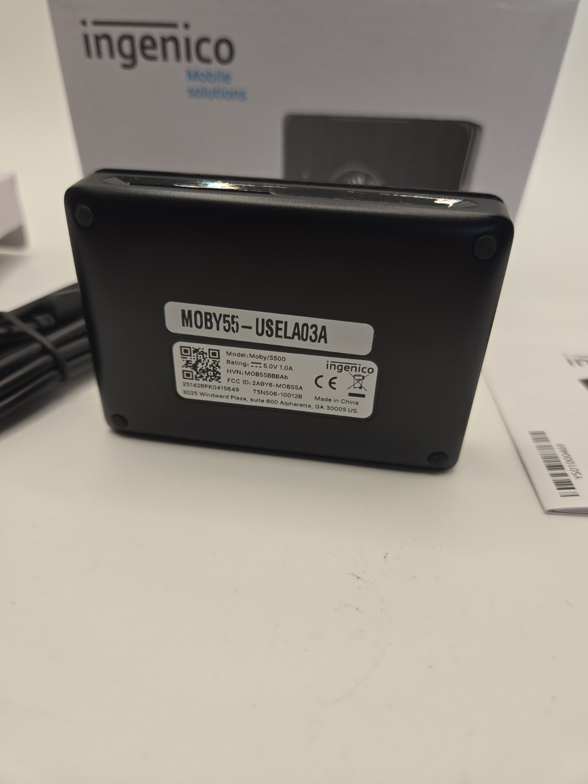 Ingenico Mobile Solutions Apple Pay/Electronic Payment Card Reader Device