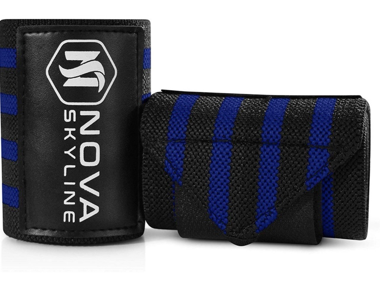 Heavy Duty Weight Lifting Wrist Wraps Gym Fitness Workout Training Straps