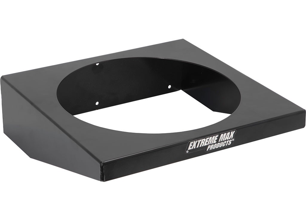 Extreme Max 5001.6729 Aluminum 5-Gallon Bucket Bracket - Black