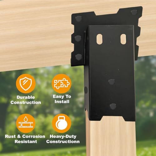 Angle Bracket Outdoor Compound Elevator Bracket For Deer Stand Hunting Blind 4x4