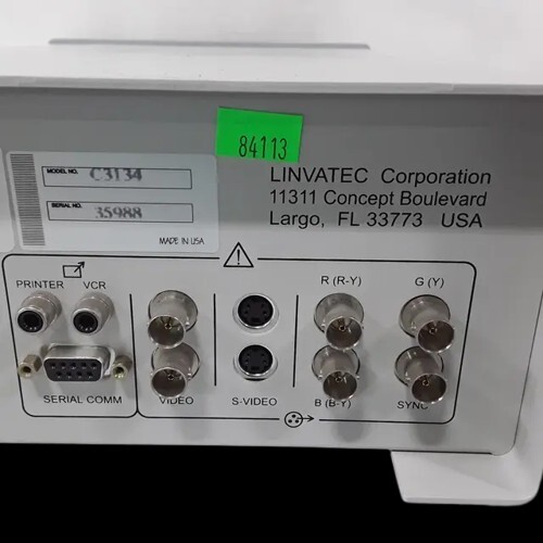 Linvatec C3134 3CCD Apex Direct Digital Endoscopy Camera System