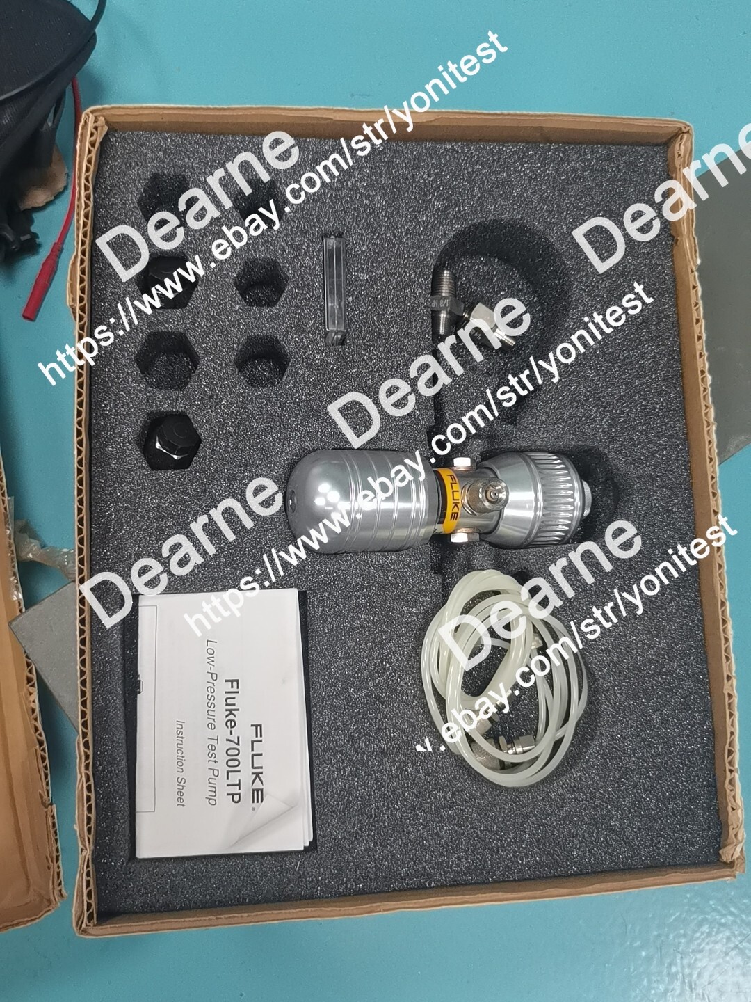 Fluke 700LTP Low Pressure Test Pump