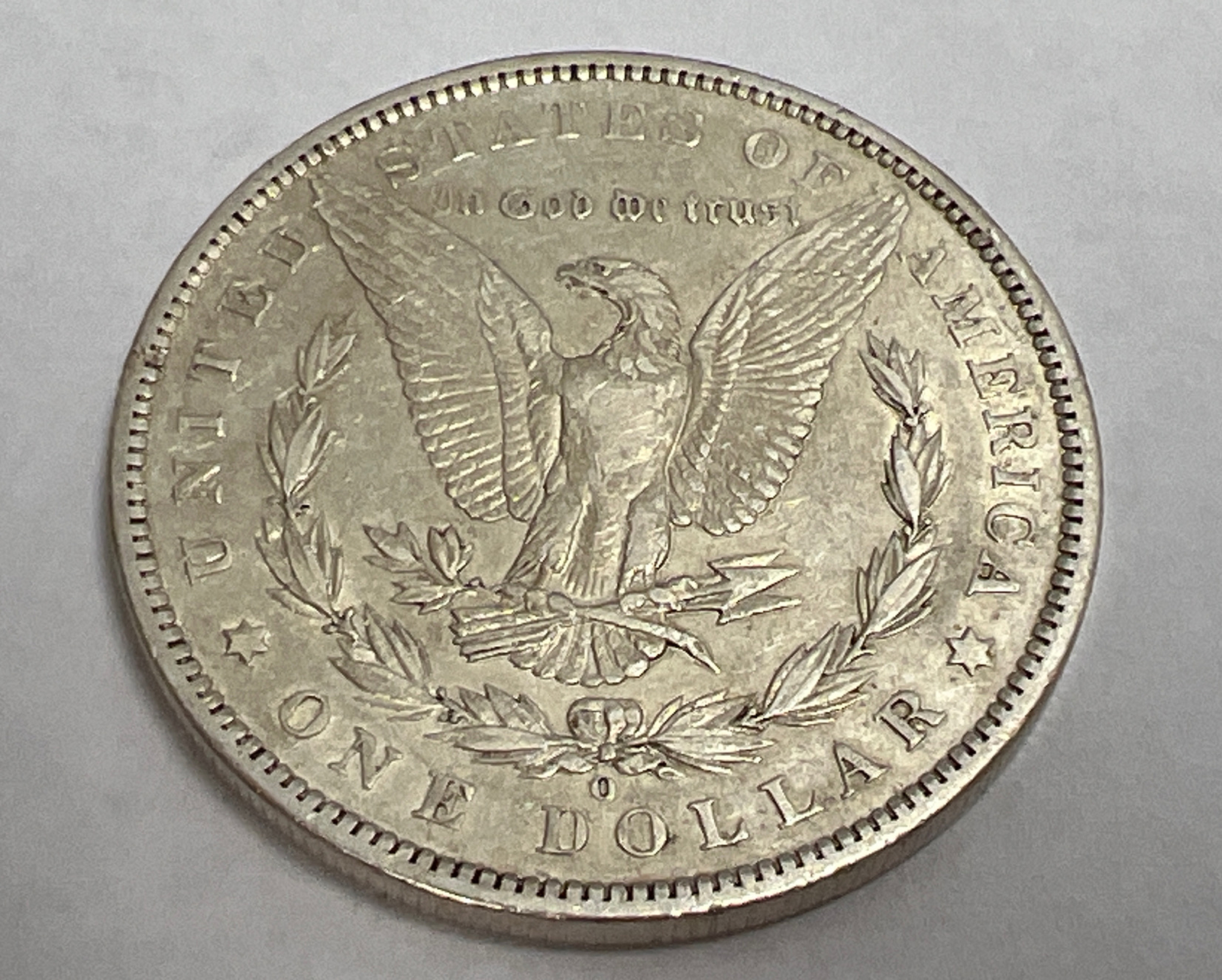 1886 0 Morgan Dollar 90% Silver
