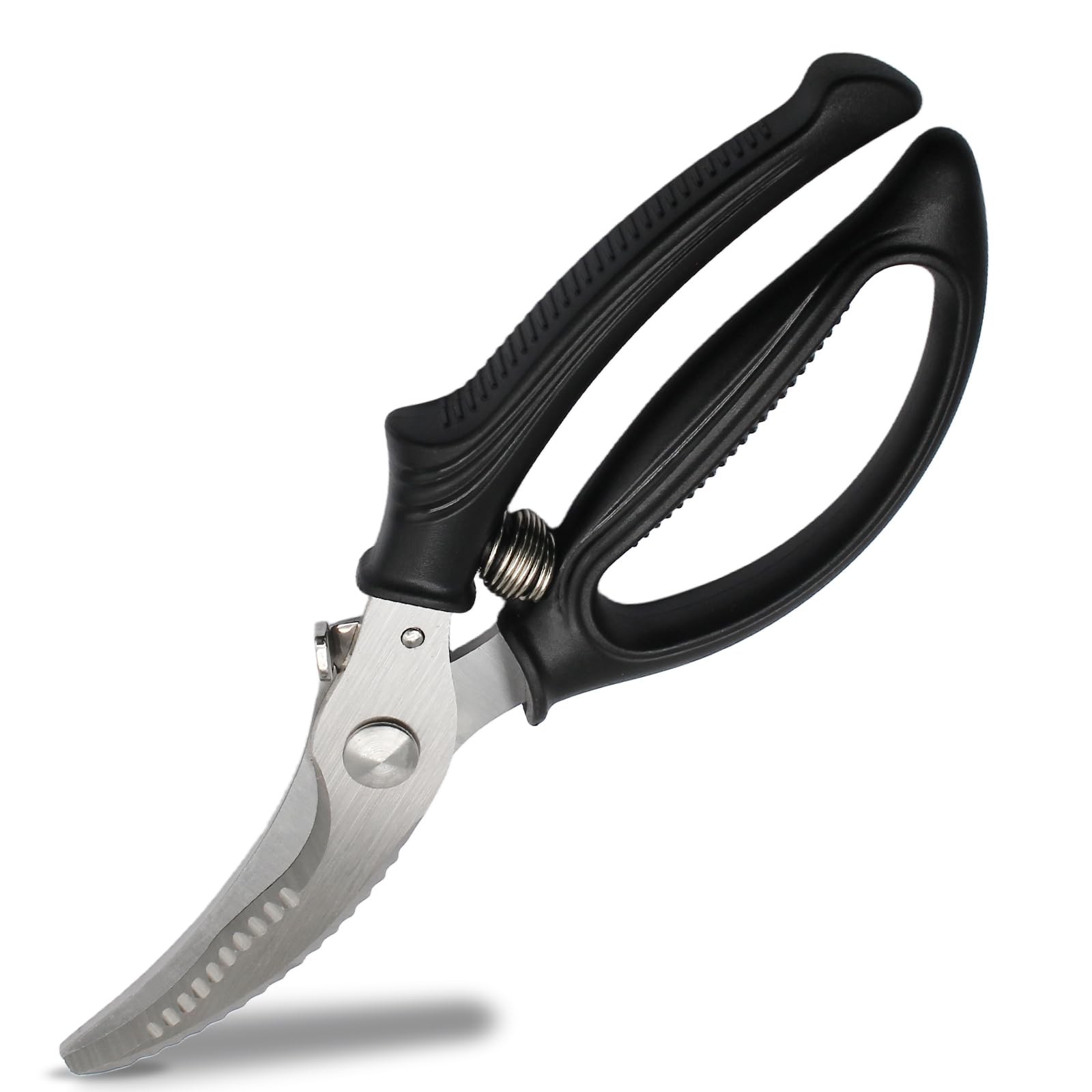 Poultry Shears, Stainless Steel Heavy Duty Kitchen Scissors with Spring Loade...