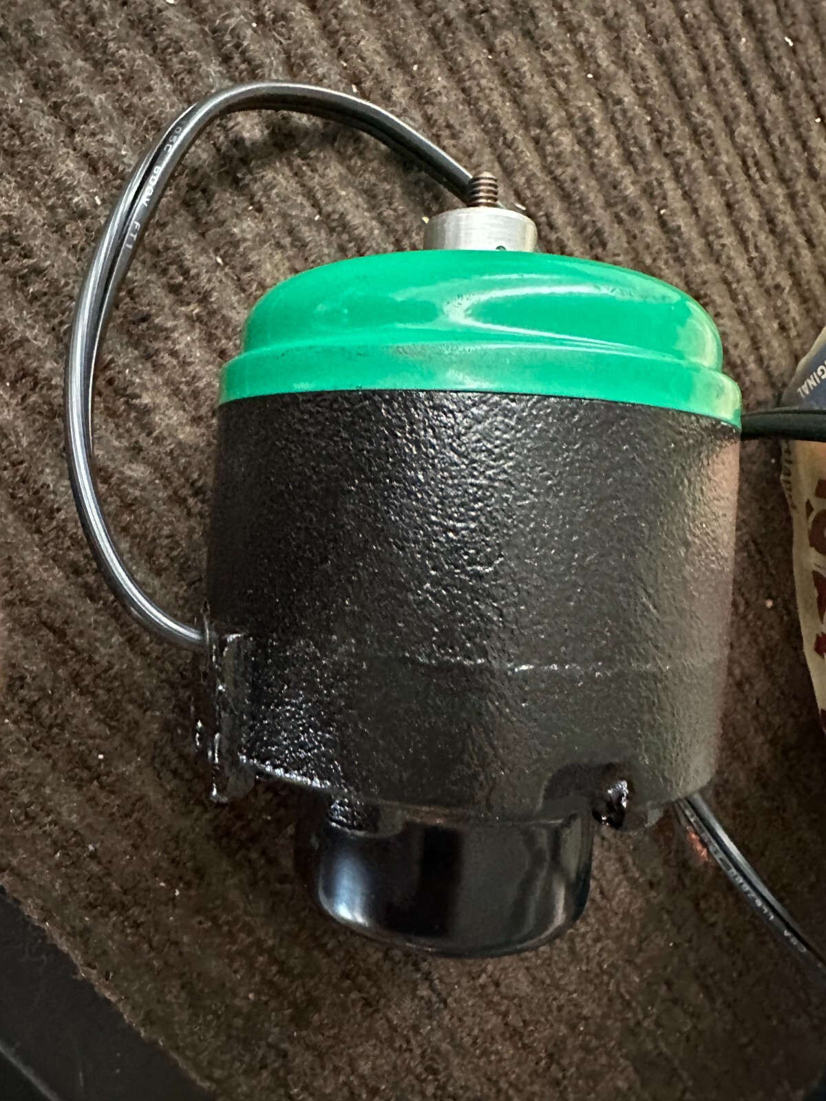 Copeland Condenser Fan Motor, 50W, 115V, 1650 rpm, .87a, CW Lead End 050-0445-01