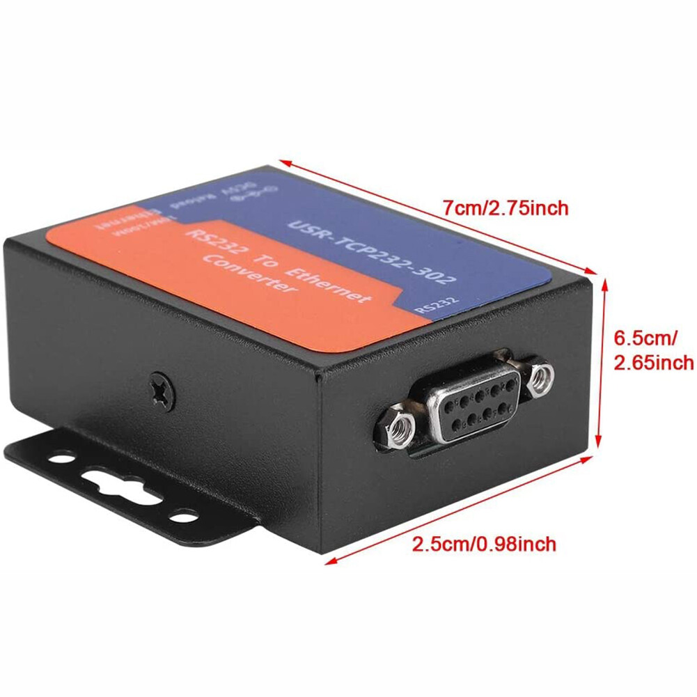 USR-TCP232-302 Serial RS232 to Ethernet TCP IP Server Module Ethernet Converter