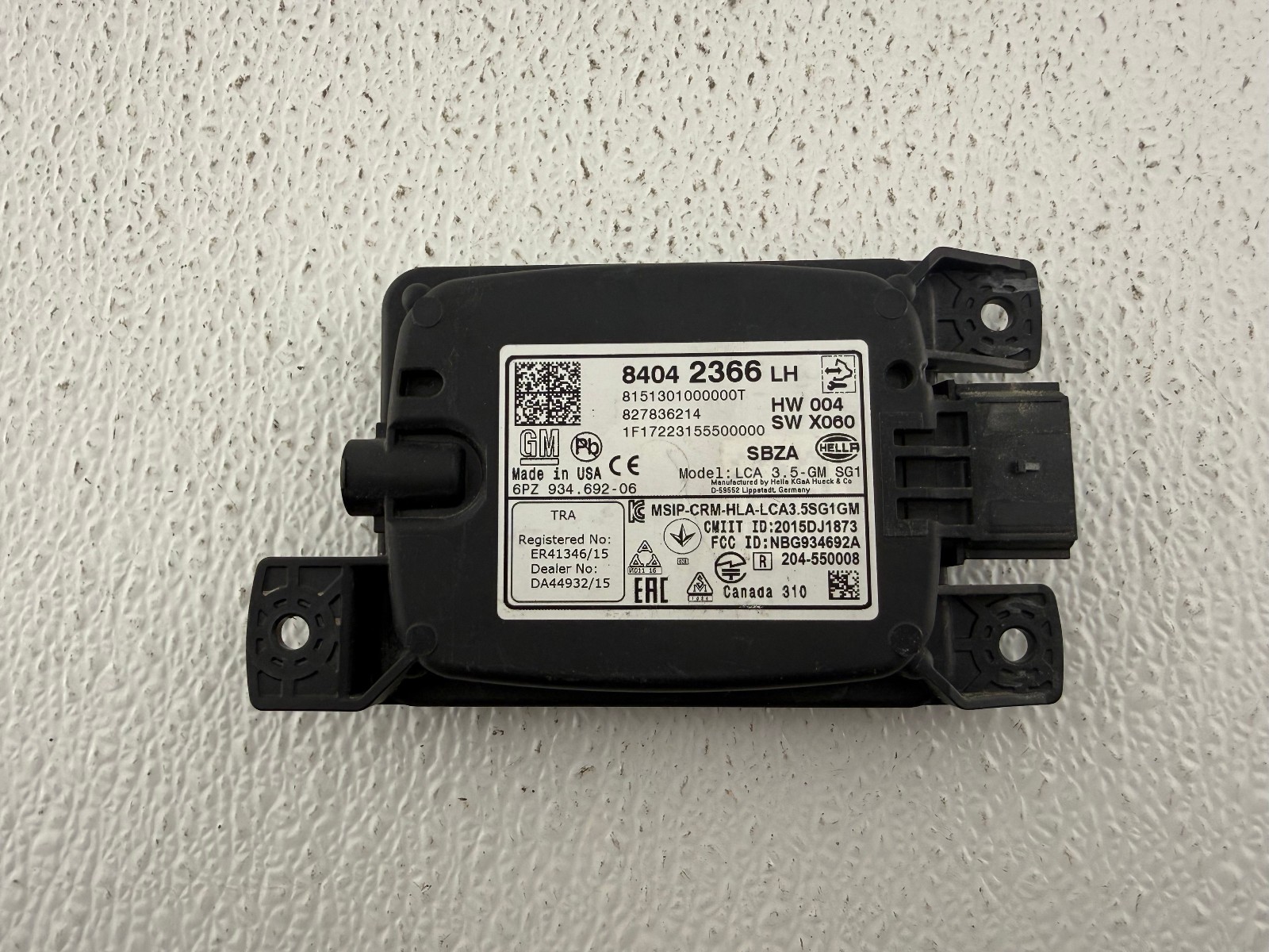 OEM | 2018 - 2021 Chevy Traverse Blind Spot Radar Sensor