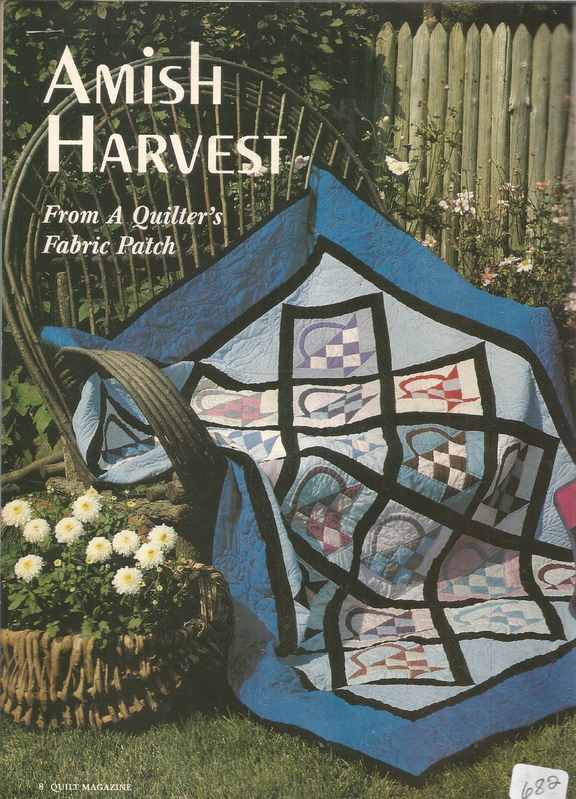 E0352 AMISH HARVEST  QUILT PATTERN/INSTRUCTIONS
