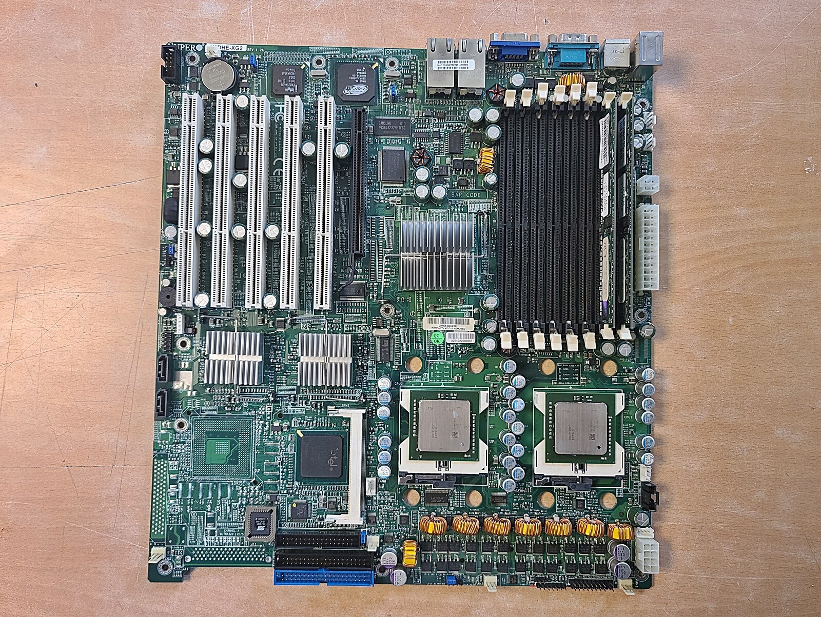 SUPER Mother Board X6DHE-XG2 Rev.1.2A