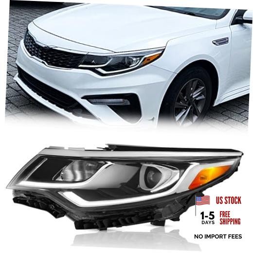 Headlight Headlamp Assembly Replaces 92101D5500 KI2502232 Driver Side