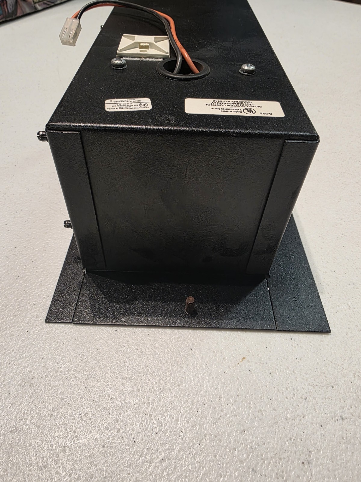 Signal System Control Unit Subassembly Issue No. AG-8442, S-522