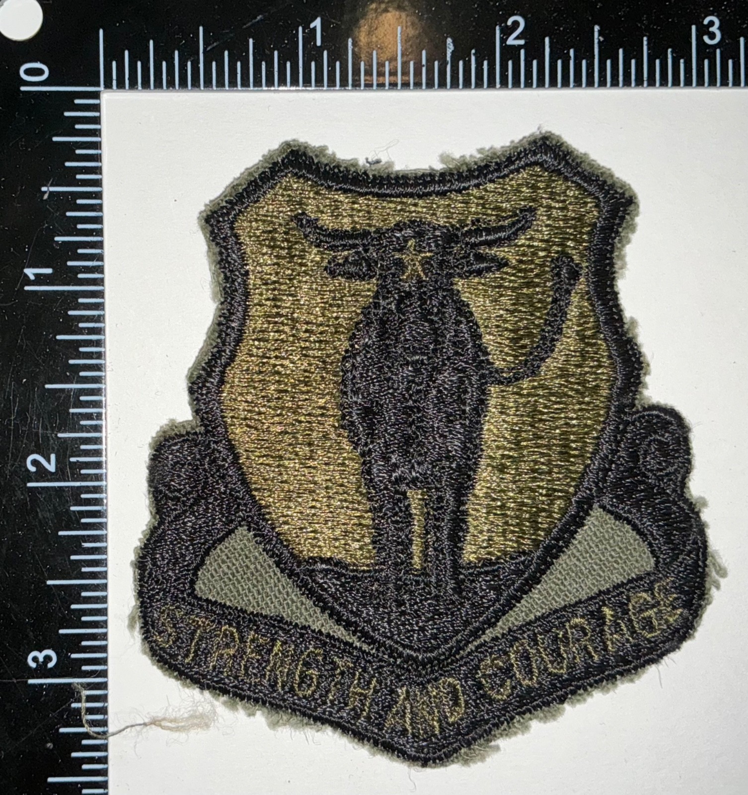 Cold War US Army 82nd Engineer Bn US Made SUBDUED Patch