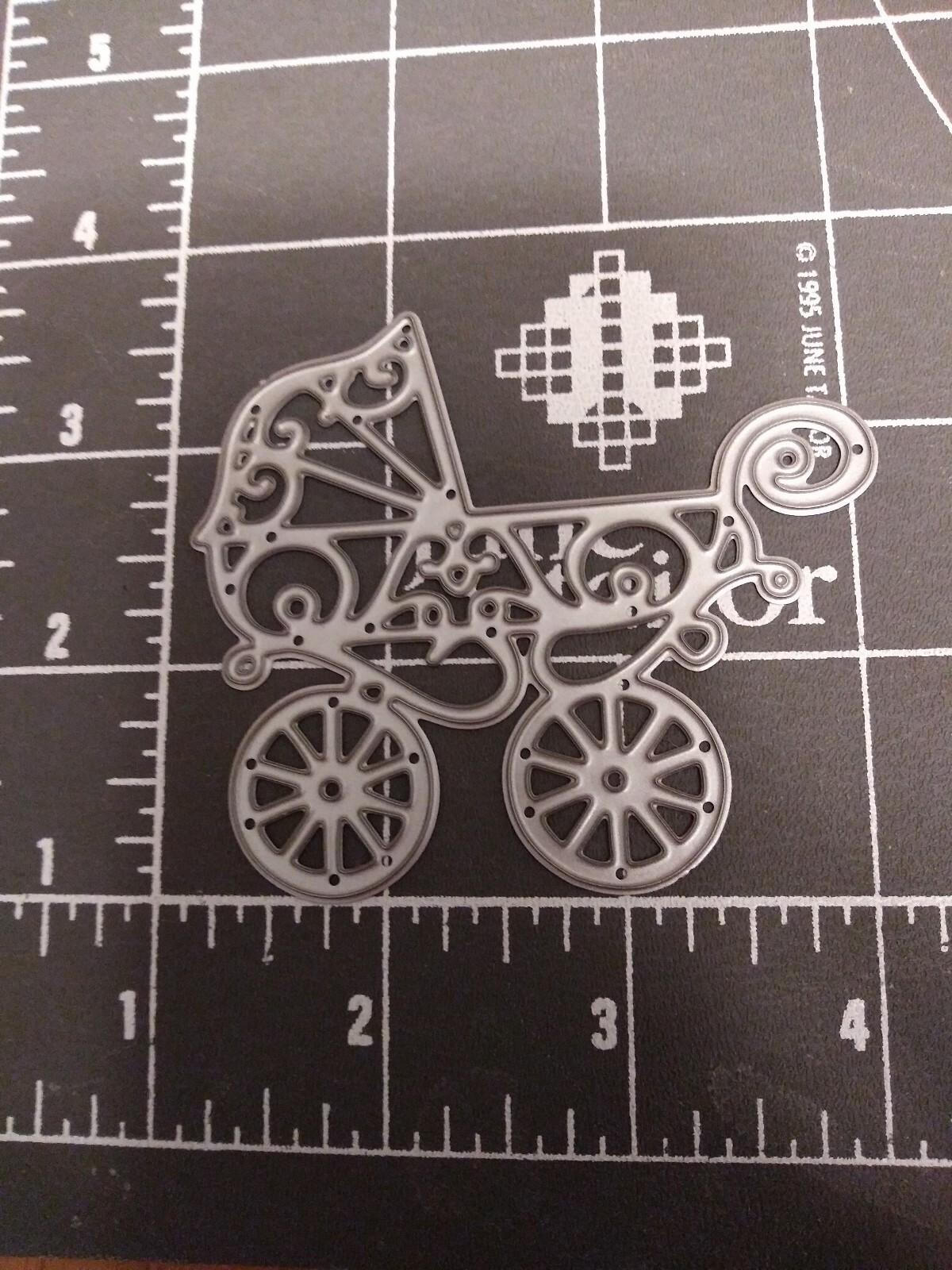 Universal Die Cut Tool Thin Metal Emboss Baby Shower boy girl stroller pram bugg