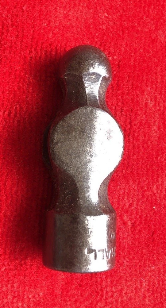 Vintage 5 Ounce PASCHALL No. 1304 Ball Pein Peen Hammer Head