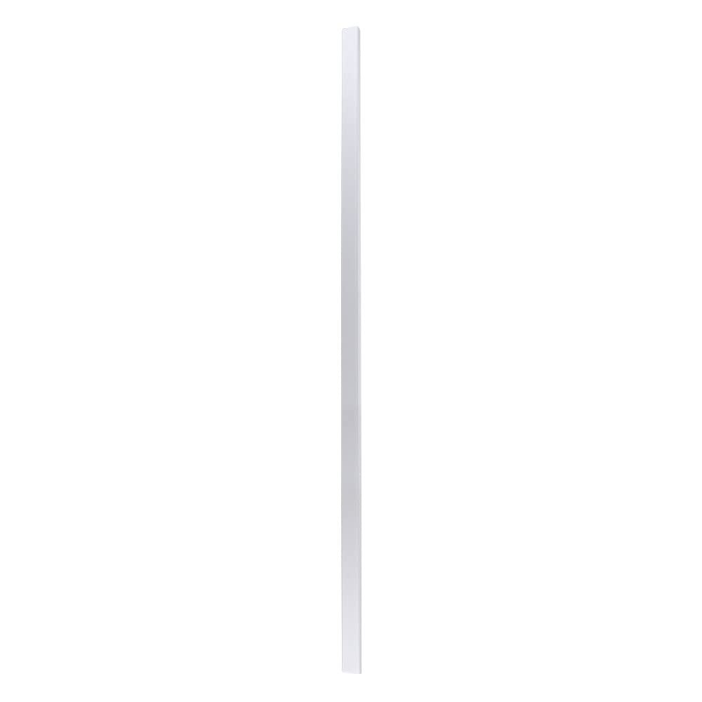 5-Pack Construct Pro Raceway 4ft Section x 1.38in White Cable Management