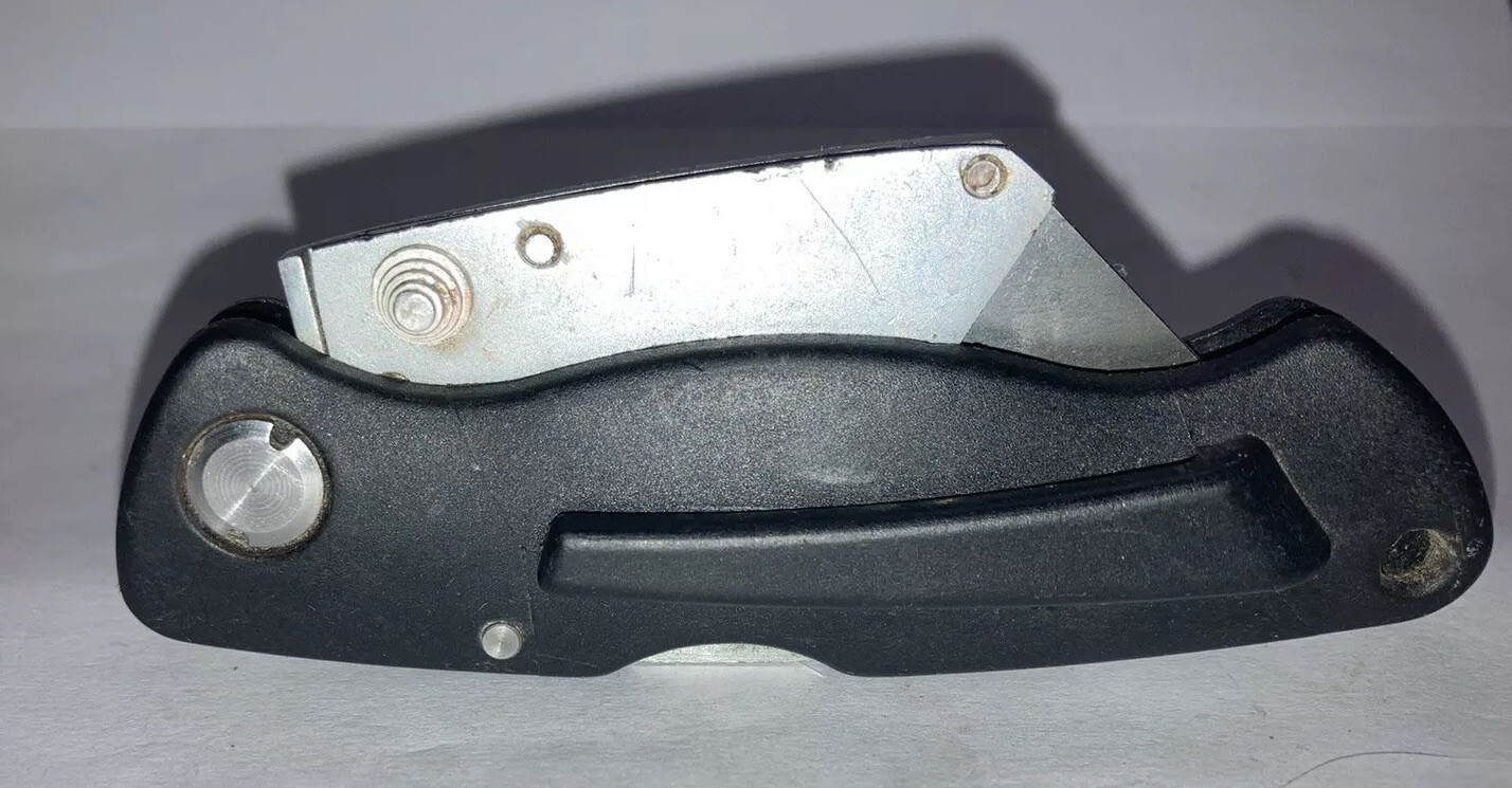 COMPACT Utility Knife Razor Blade Cutter Quick Change