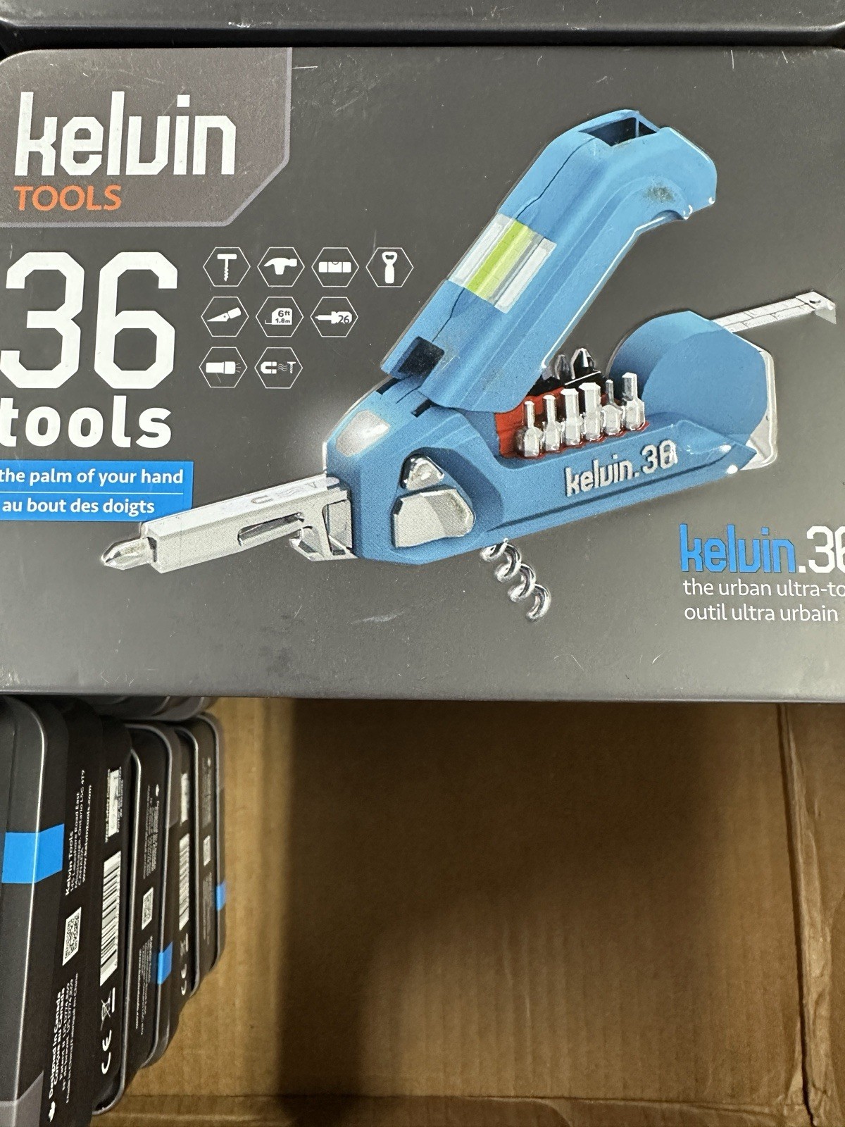 Kelvin Tools Kelvin 36 Multi-Tool Metal Blade 6R 1.8m Plastic Metal Handle