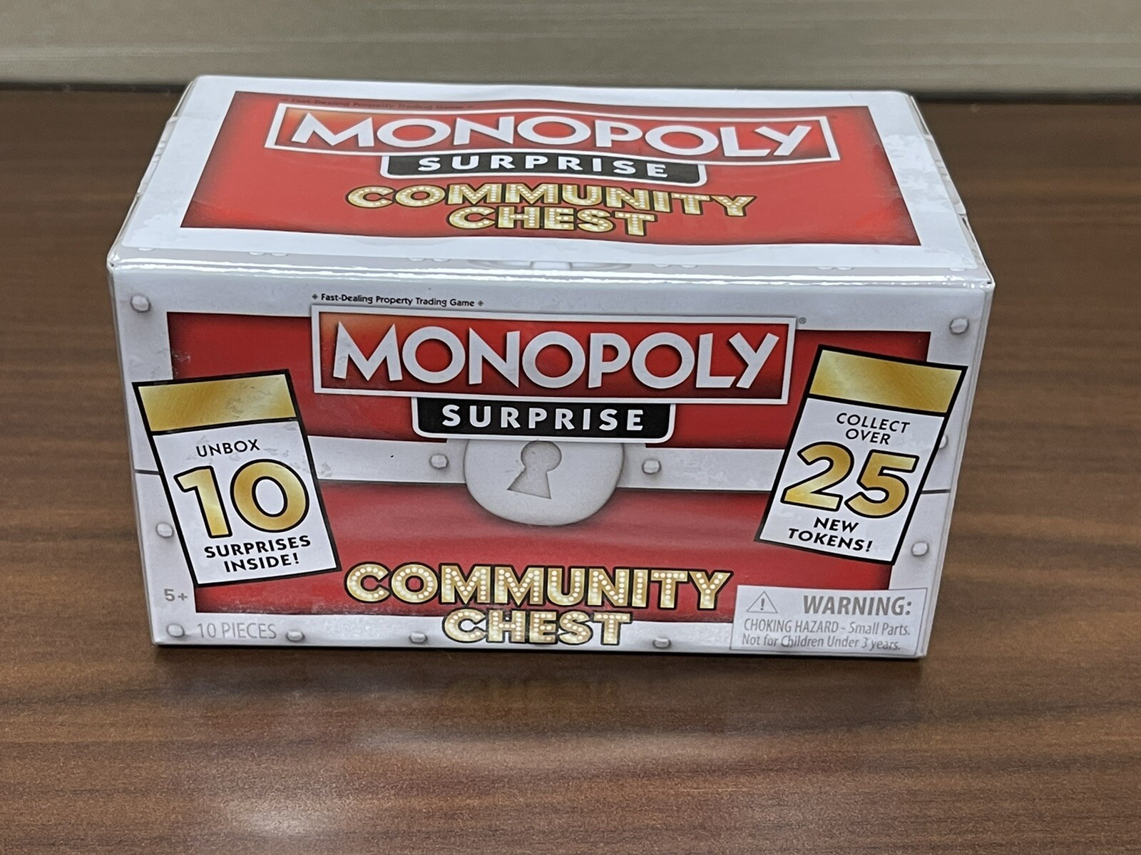 Monopoly Surprise COMMUNITY CHEST Red SET Exclusive! 10 Surprises!! Brand New!!!