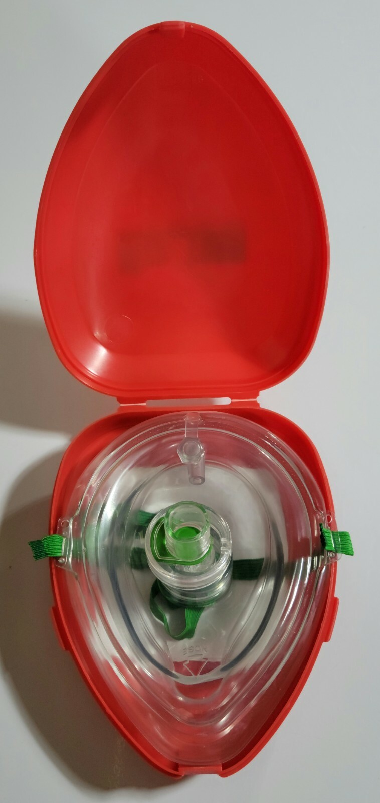 Med Storm Resuscitator Mask Pocket Size with Case Open Container New