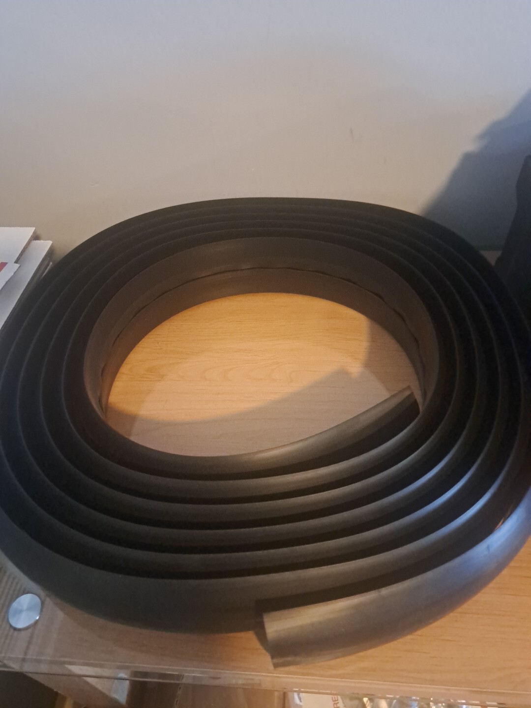 Cable Protector Black 25'FT Size 3"× 0.75" 0.75"× 0.50" PVC