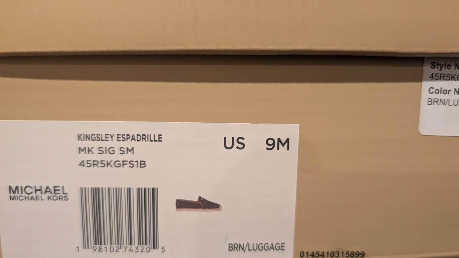 MICHAEL Michael Kors Women's Kingsley Espadrille Flats Size 9 NIB