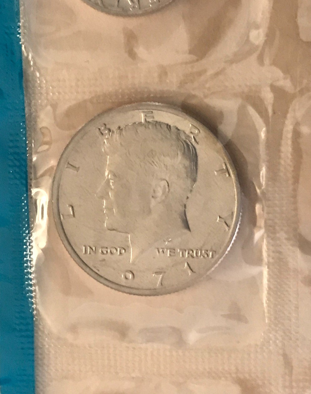 1971 US Mint Uncirculated PDS Coin Set In OGP