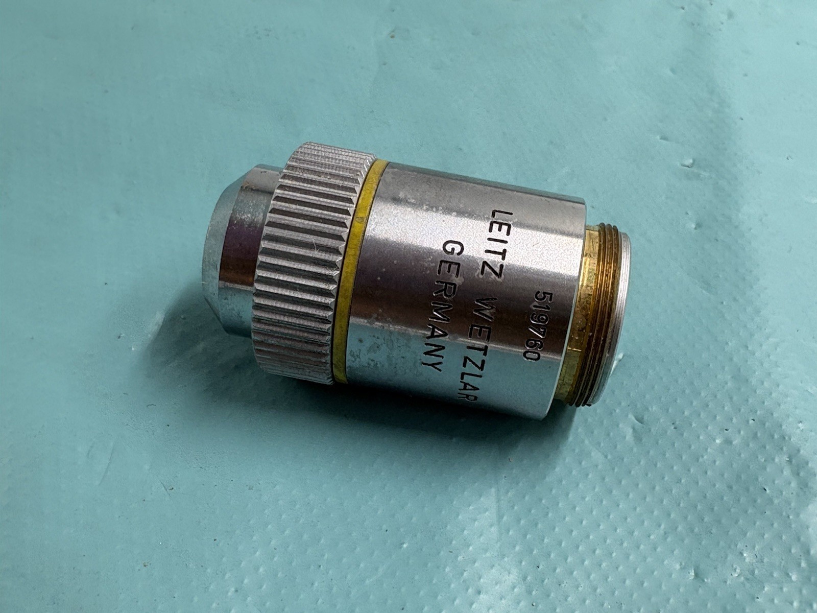 Leitz Wetzlar 10x EF Microscope Objective 10/0.25 160/- 519760