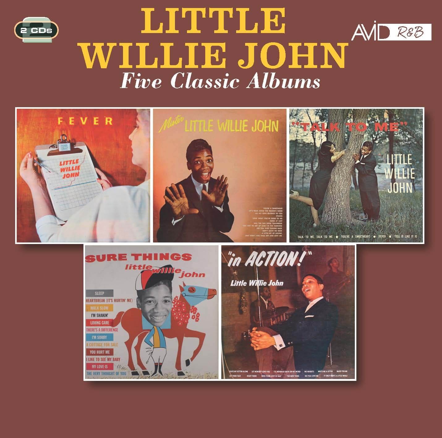Little Willie John Five Classic Albums (CD) Album (UK IMPORT)