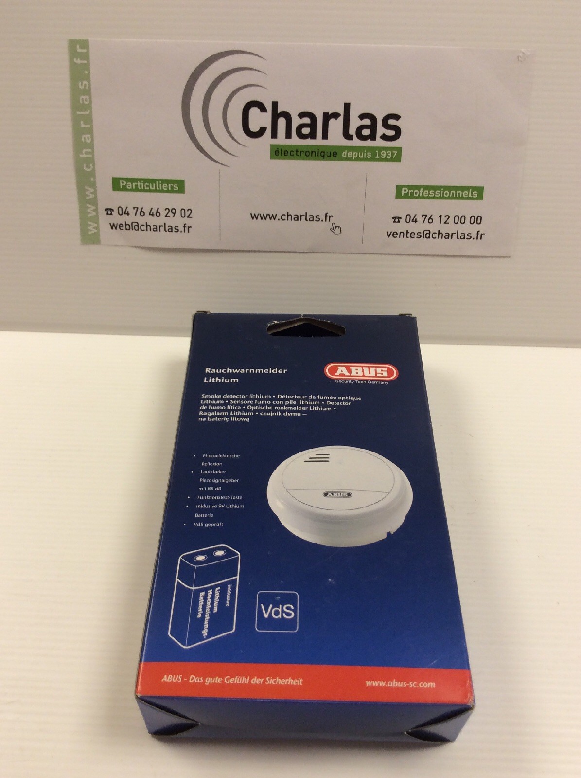 ABUS _ Lithium Optical Smoke Sensor