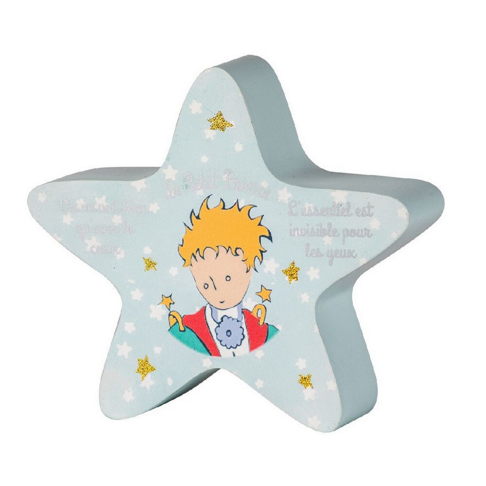 Enesco The Little Prince Wooden Piggy Bank (Stars)