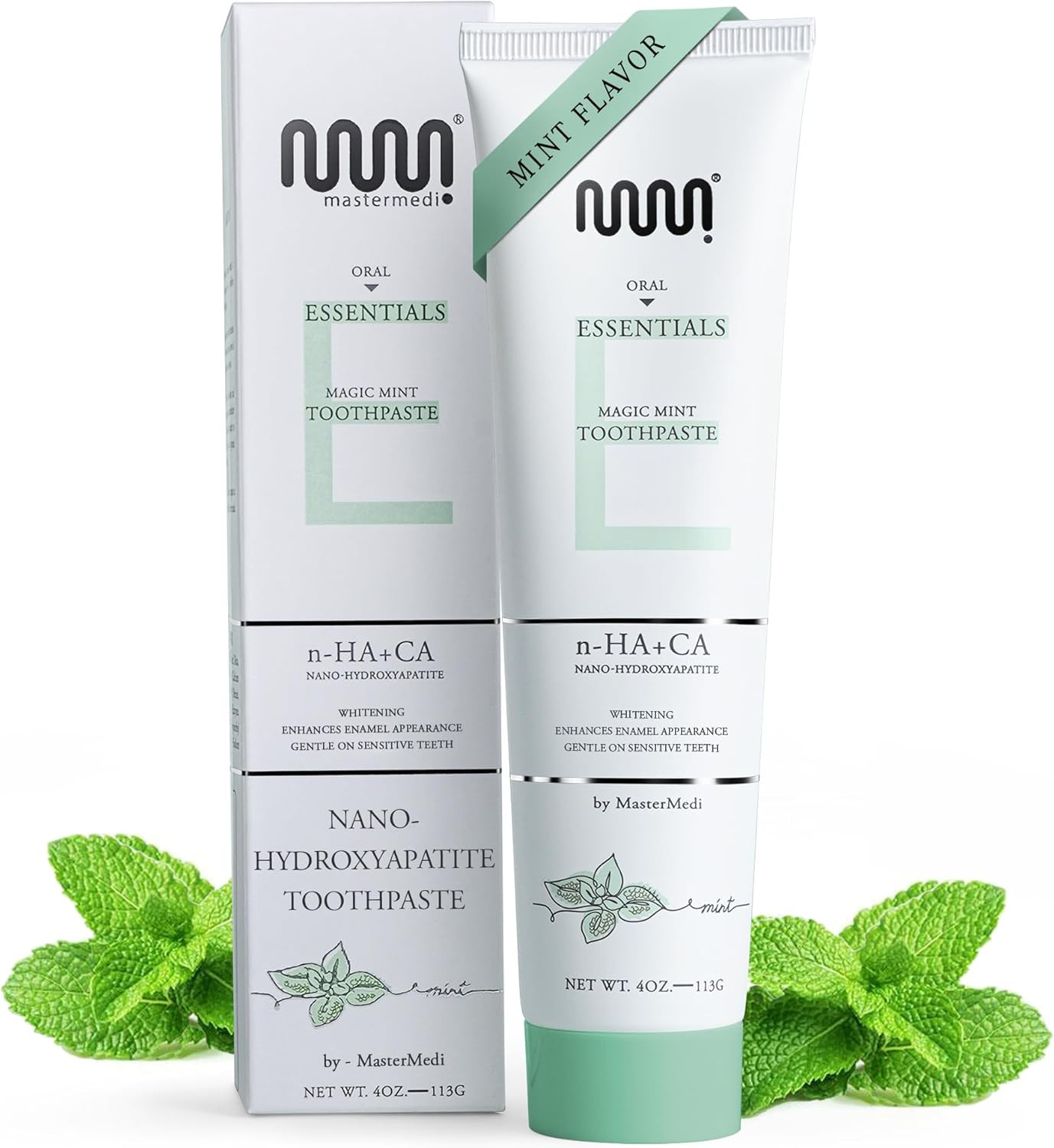 Nano Hydroxyapatite Toothpaste with Xylitol – Fluoride & SLS Free, Reminerali...