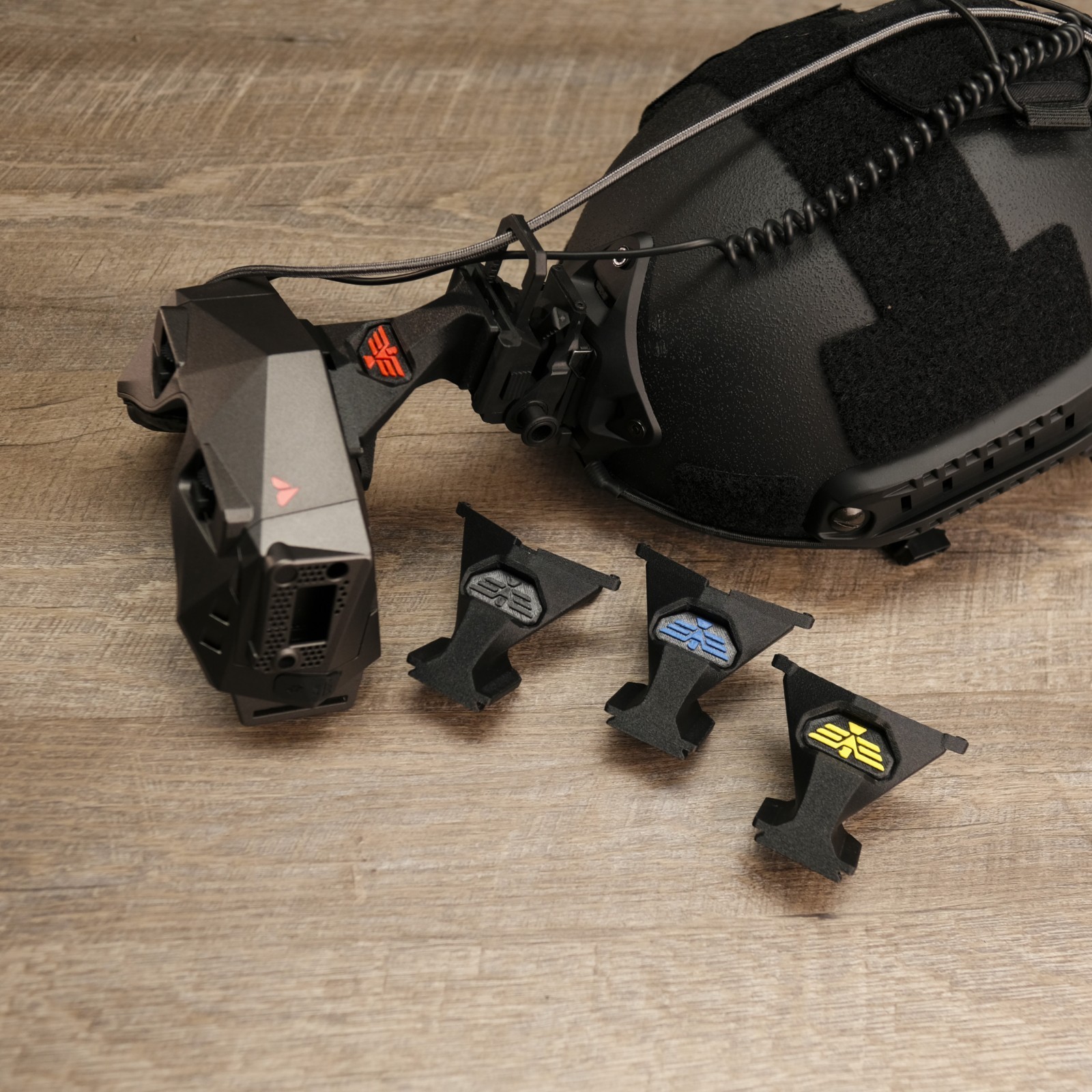 SOLID UAVS Kingcobra - Orqa FPV.One Pilot & Race Goggle Helmet Mount Adapter