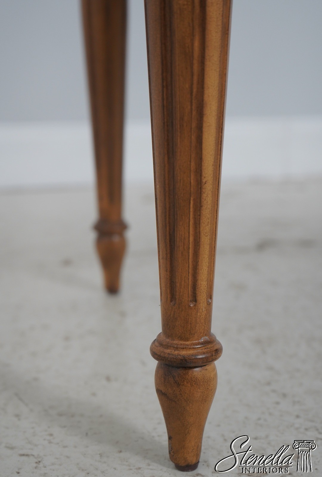 71031: French Louis XVI Cane Side Window Bench
