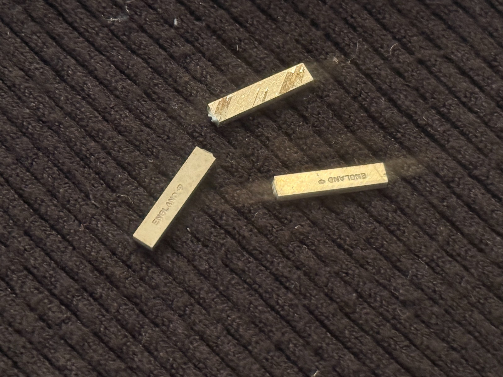 PRYOR TYPE -   "U"  Individual Hardened Steel Type 3/32 Inch -  PER PIECE