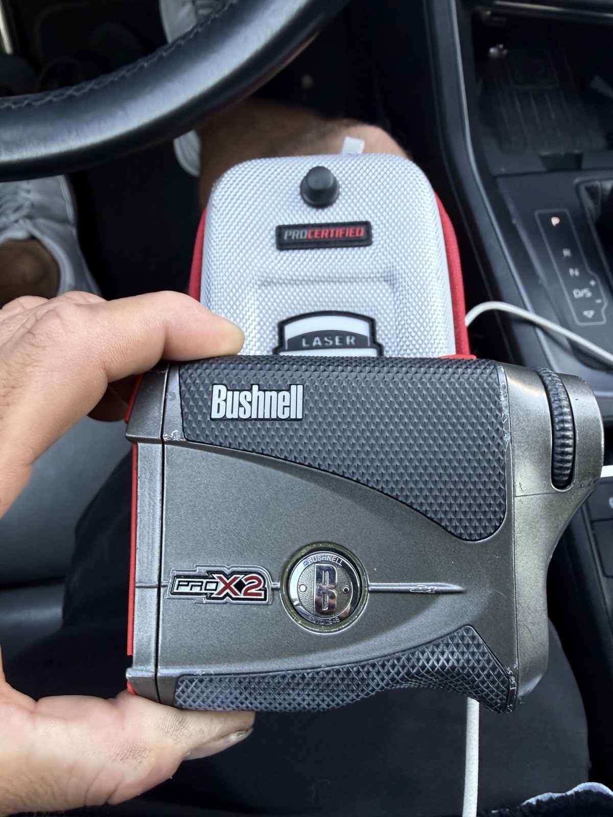 Bushnell Pro X2 Golf Laser Rangefinder With Case