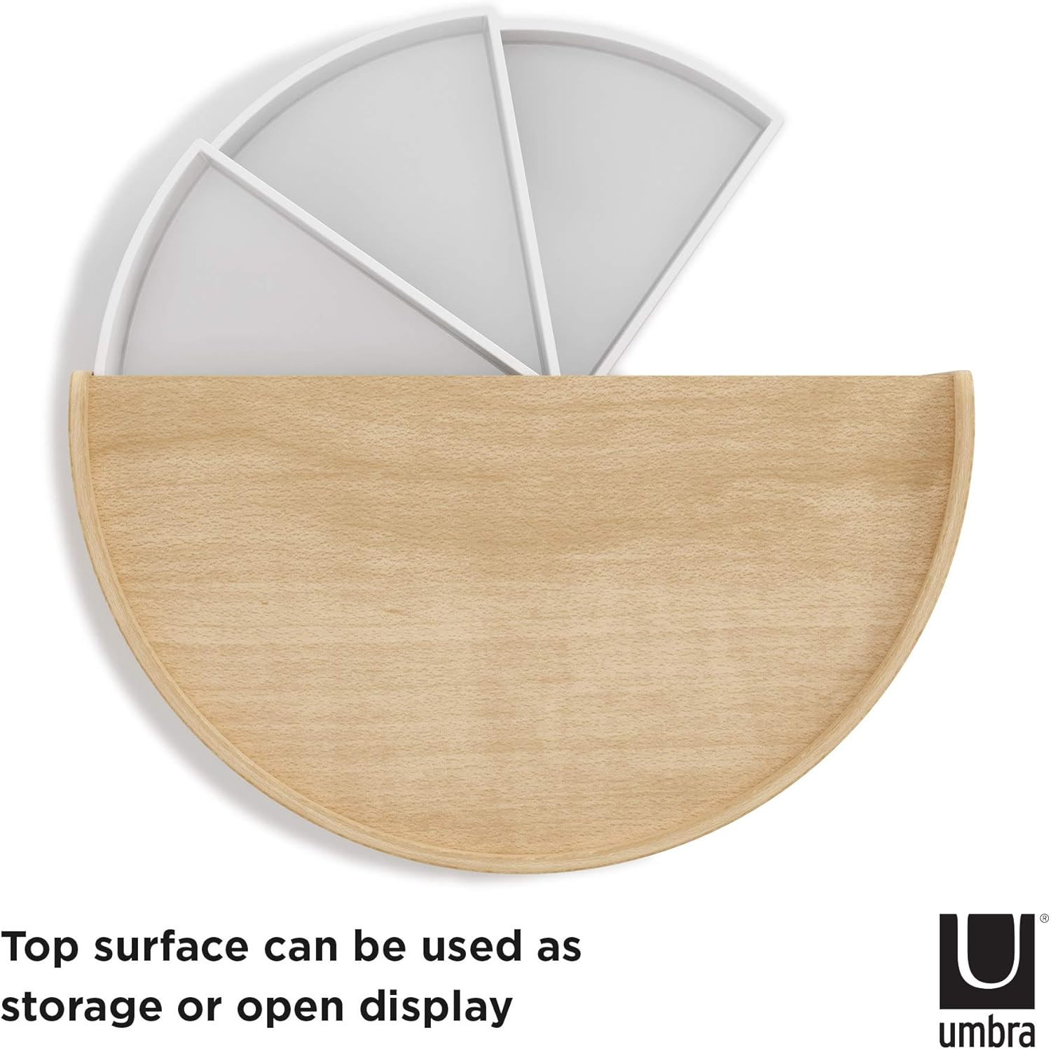 Moona Storage Box White/Natural